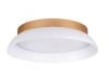 Auster White & Gold Wide Trim to Suit 18w LED Ceiling Oyster